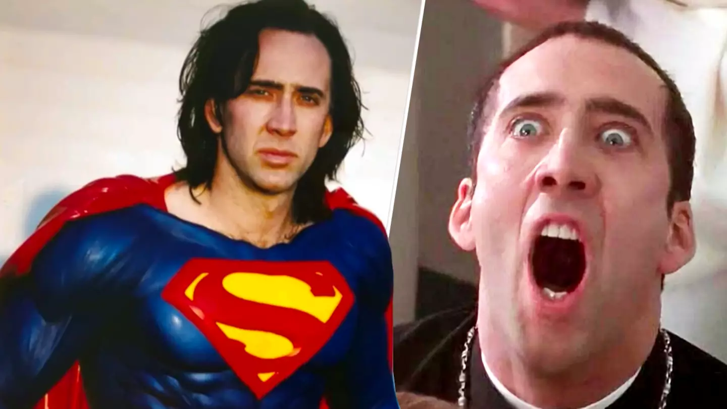 Nicolas Cage officially cast as Superman in upcoming movie
