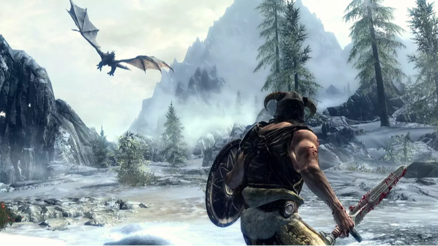 Skyrim player boots up PS3 save for first time in 6 years, is greeted with pure chaos