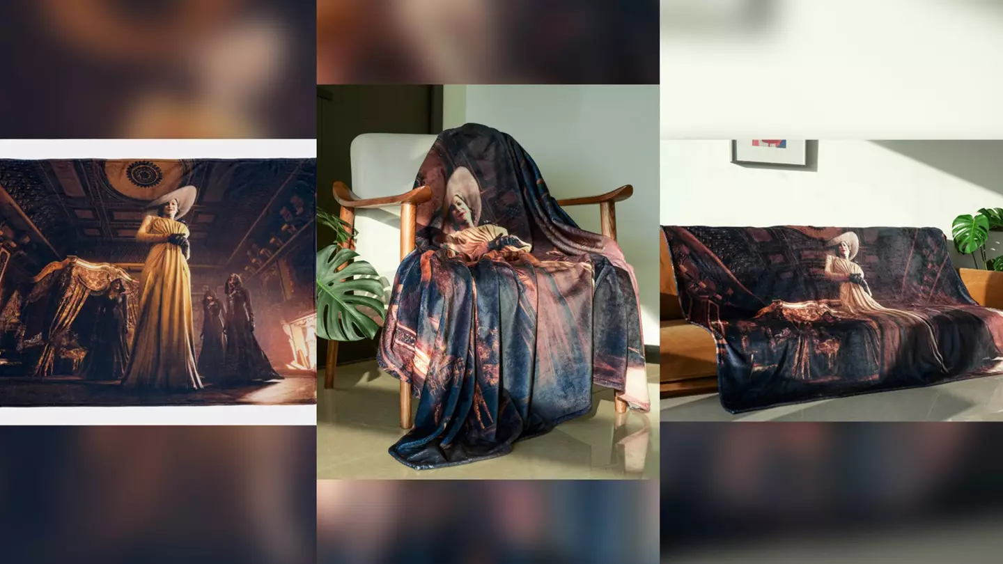 Insert Con 'Lady Dimitrescu Blanket', Capcom