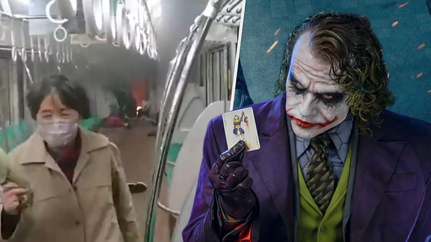 Man Dressed As Joker Arrested For Brutal Knife Attack On Train