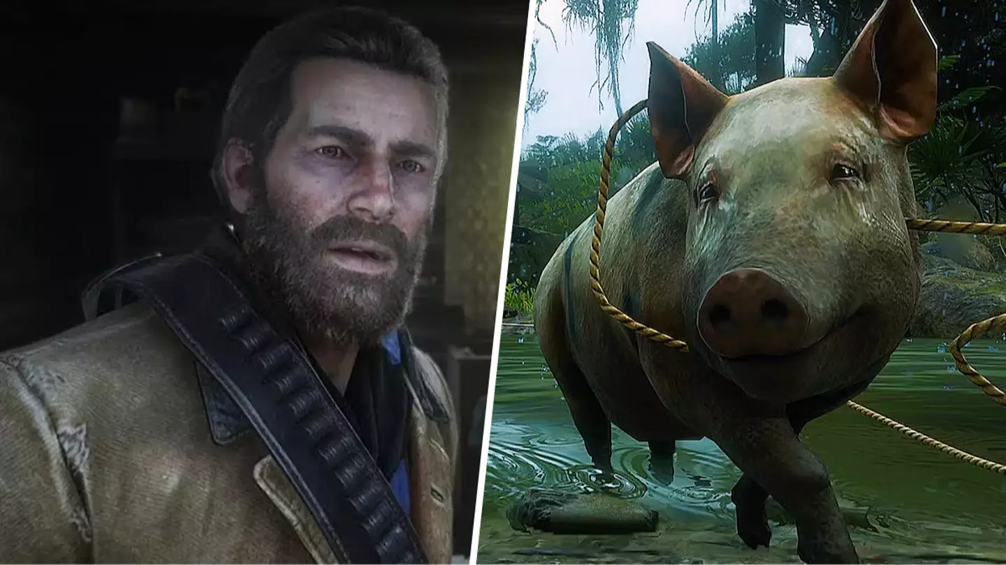 Red Dead Redemption 2’s pigs are hiding a gruesome secret I wish I could unlearn
