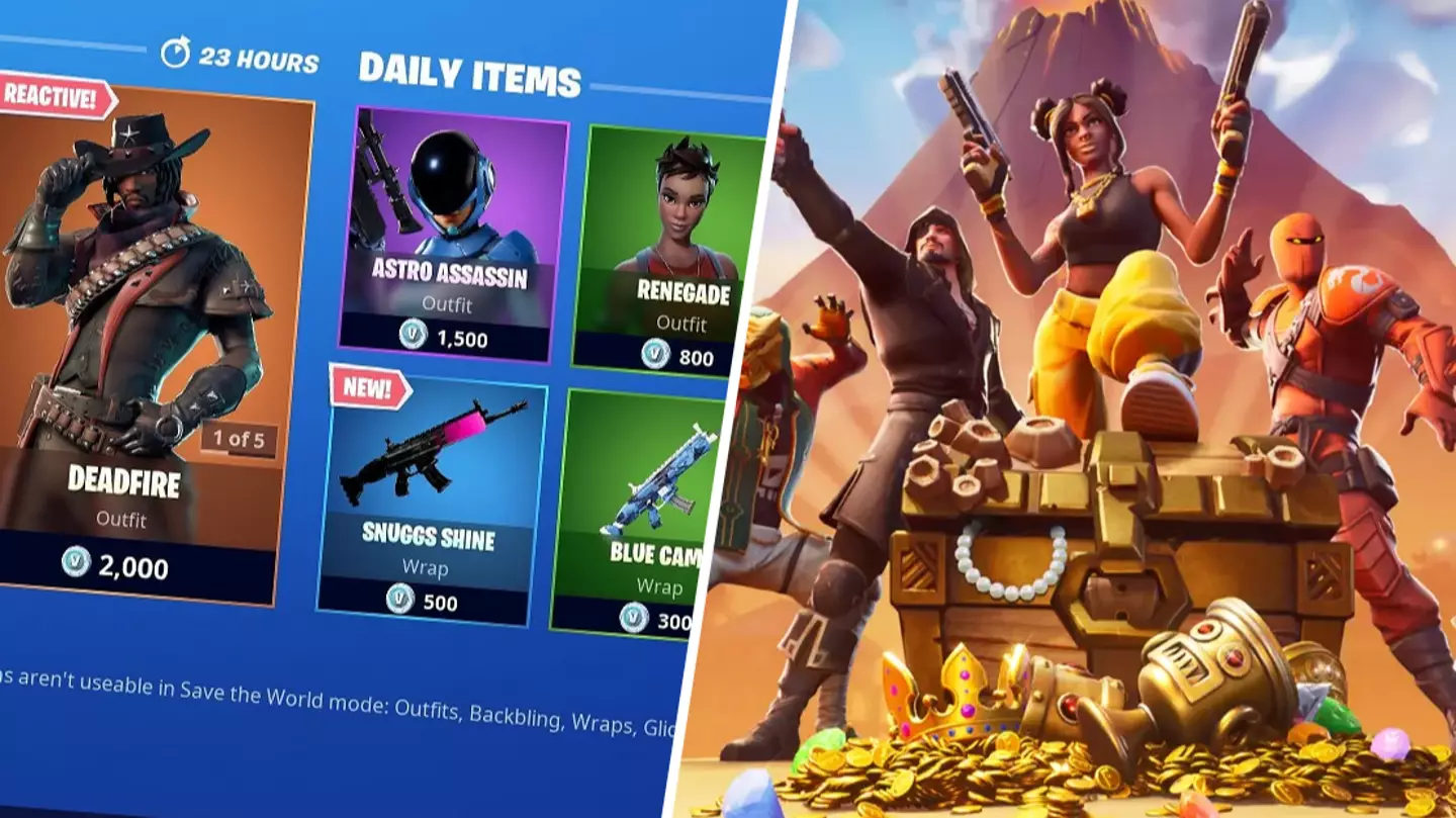 Fortnite forced to make huge changes to store after being fined for 'exploiting children'