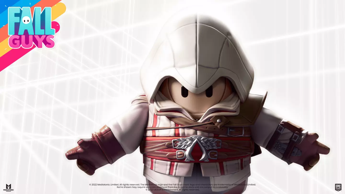 Assassin's Creed x Fall Guys, Credit / Ubisoft, Epic Games