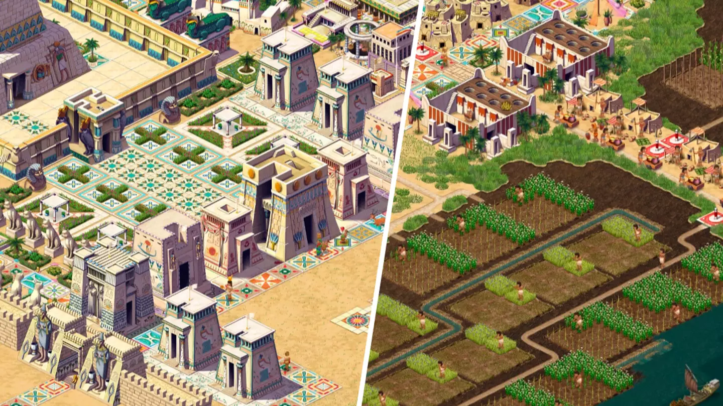 Classic city-builder Pharaoh is coming back in less than a month