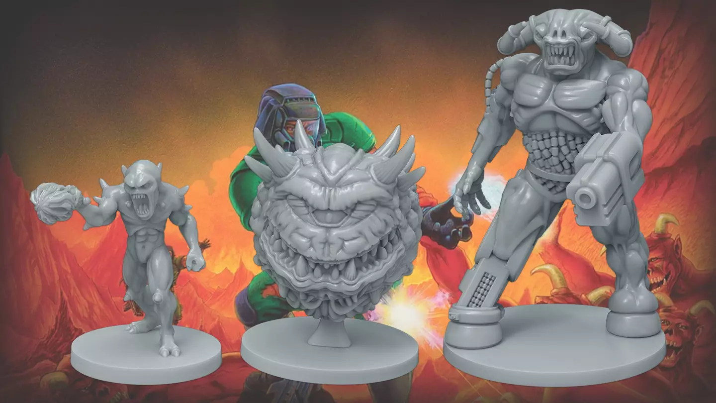 DOOM: Arena Board Games, Bethesda Softworks/Modiphius Entertainment