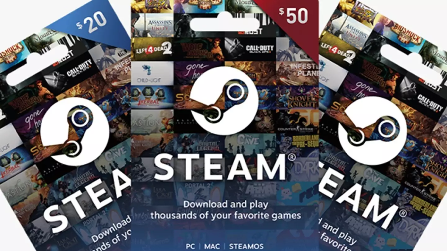 Steam $50 Free Store Credit Available For Next 72 Hours