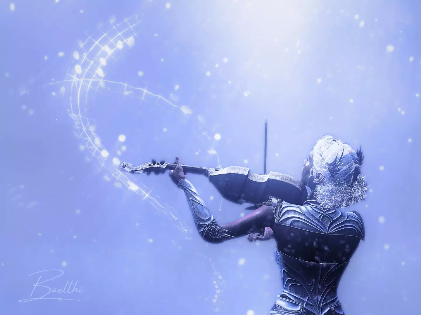 This image from the Baldur's Gate 3 mod College of Winter's Wail - Bard Subclass goes unreasonably hard, Larian Studios/GIGeorge95