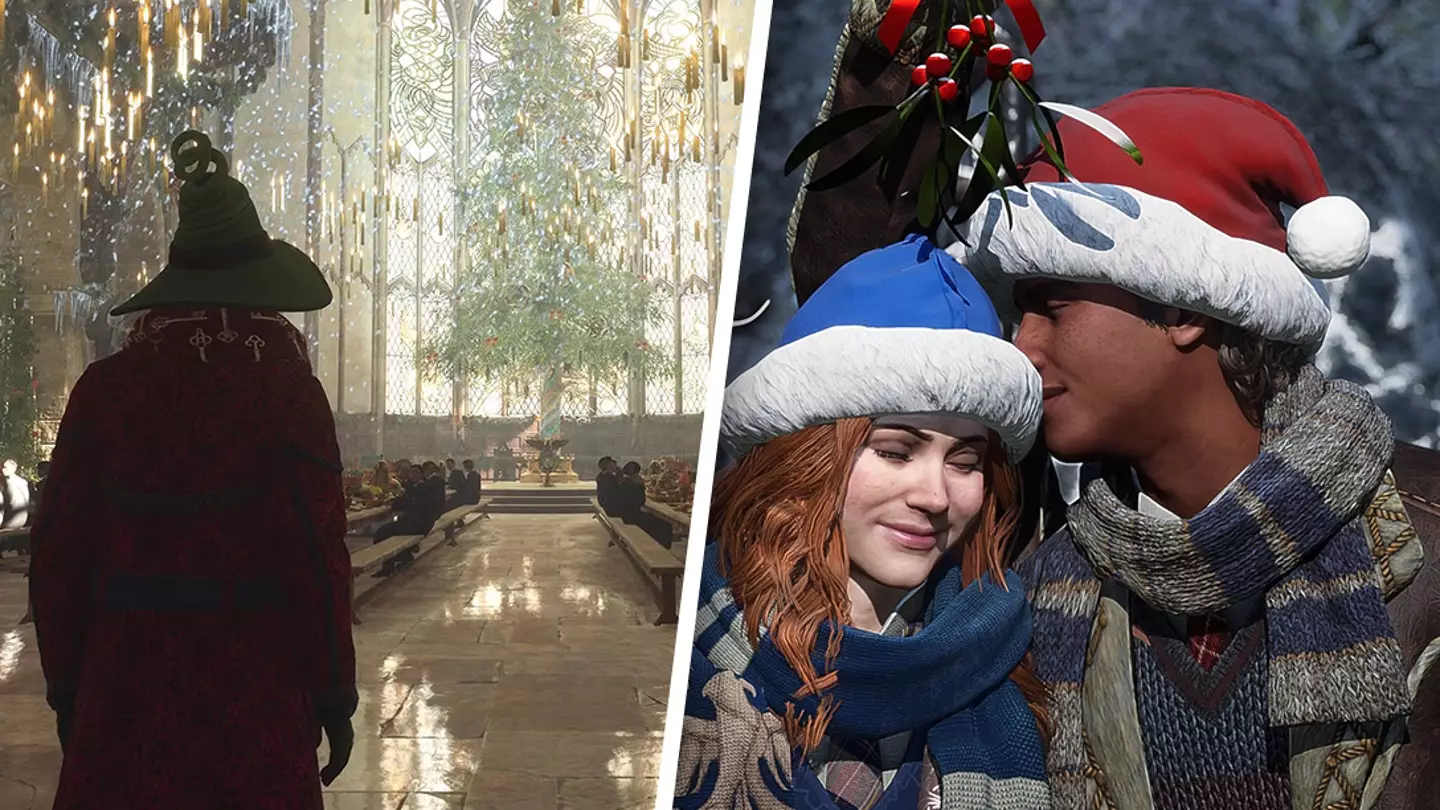 Hogwarts Legacy gets Christmas 'DLC' made by fans, for fans