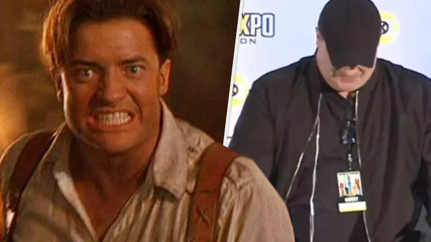 Brendan Fraser Gets Emotional As He Tells Fans He Didn't Know He Was So Adored