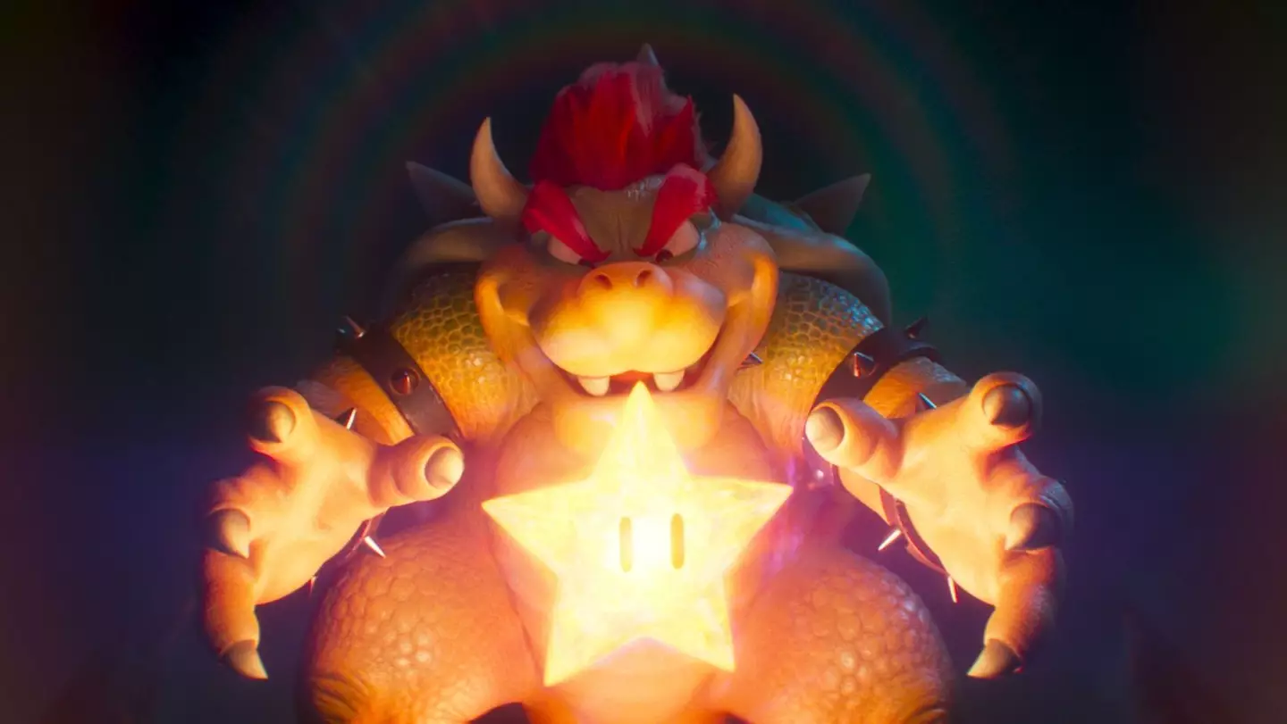 Bowser (Jack Black) as seen in The Super Mario Bros. Movie. /
