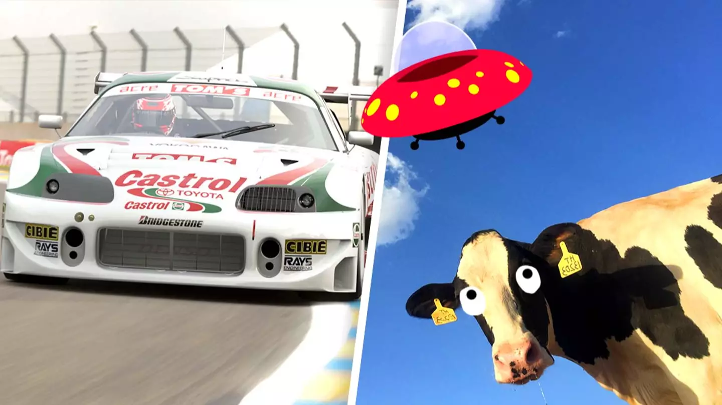 'Gran Turismo 7' Has An Alien Abduction Easter Egg, Yes Really