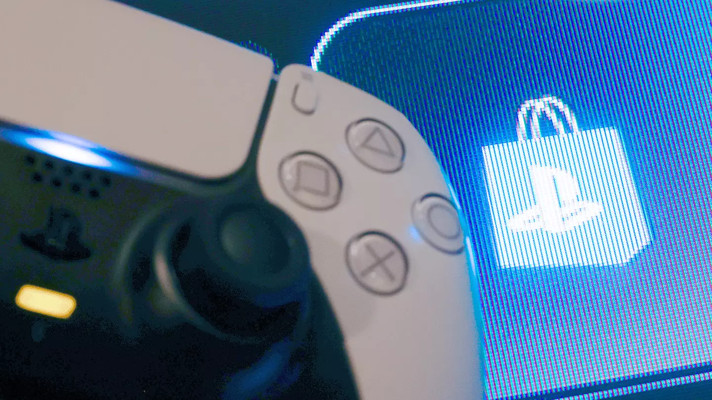 PlayStation Store and DualSense controller, NurPhoto (via Getty Images)