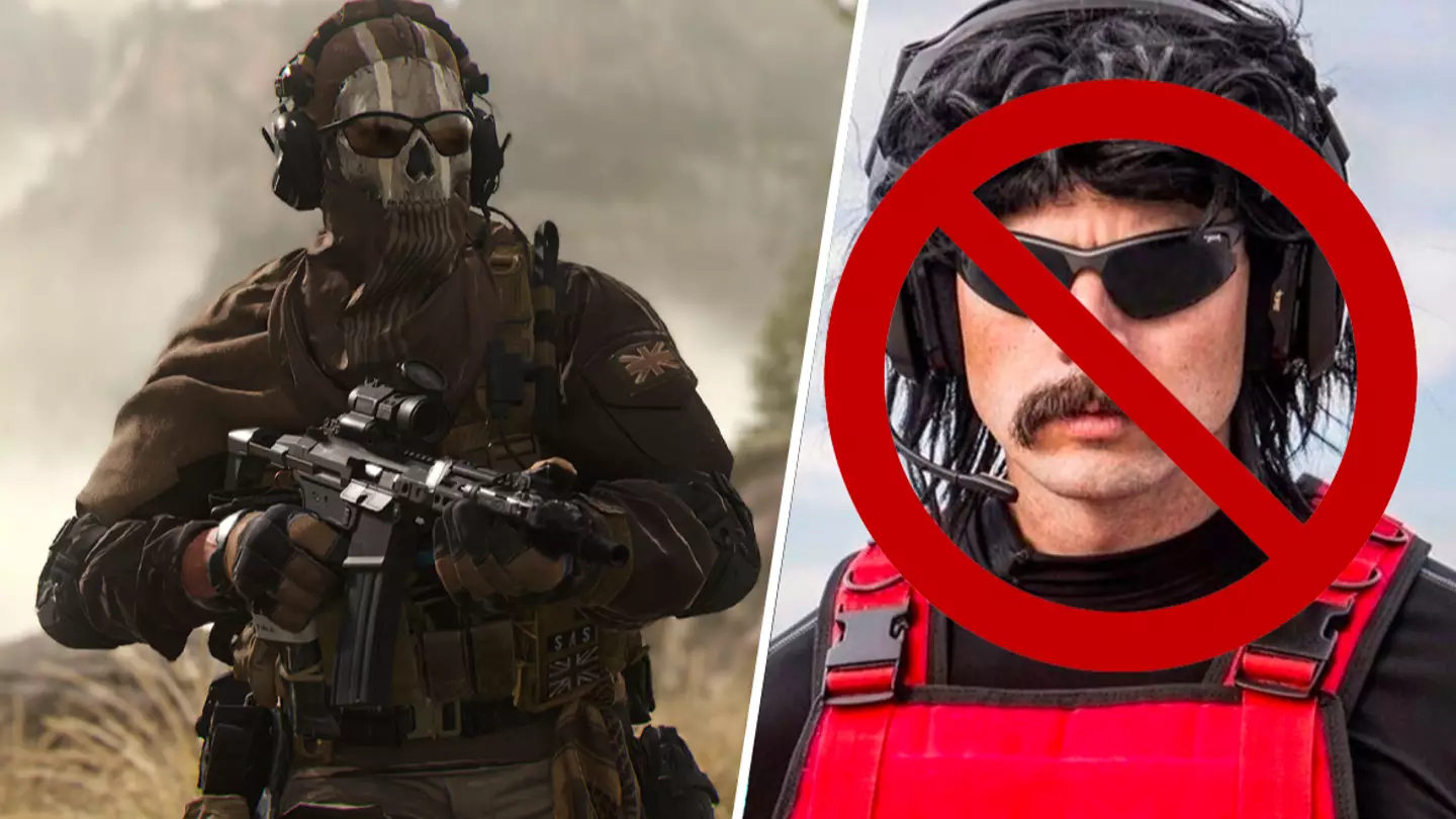Dr Disrespect says one word got him banned from Warzone 2