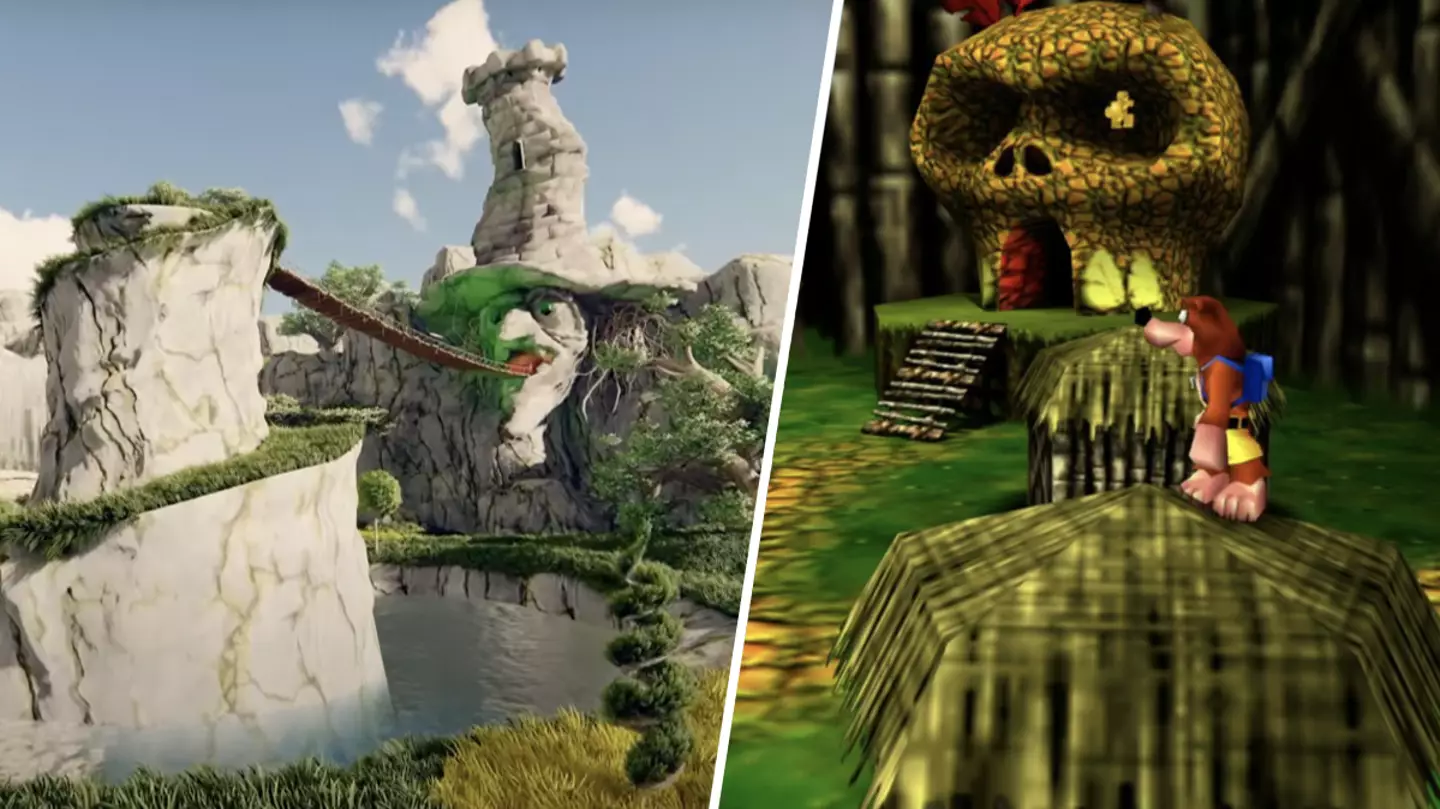 This Banjo Kazooie Unreal Engine 5 remake is all we've ever wanted