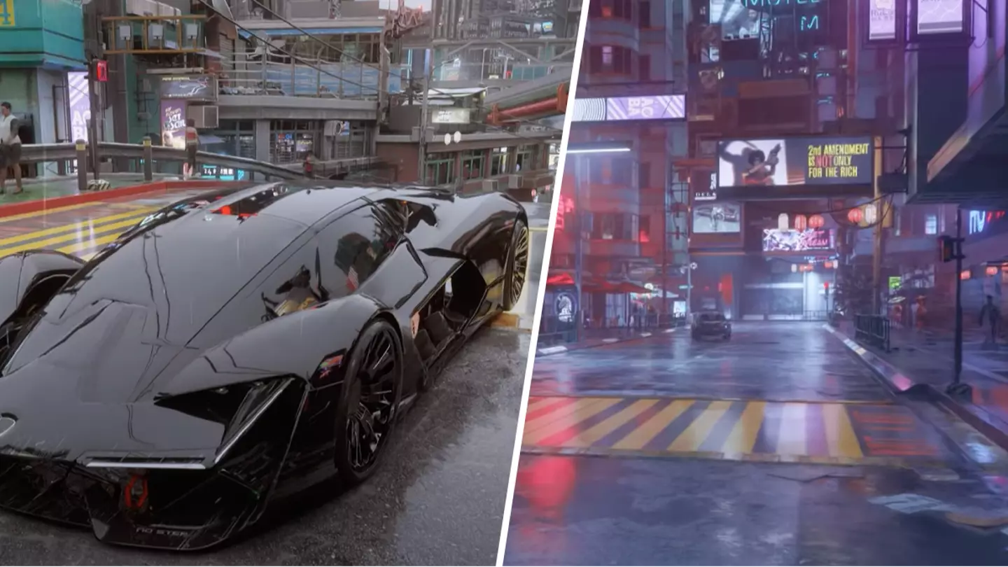 Cyberpunk 2077 looks like a PS6 game in new graphics update