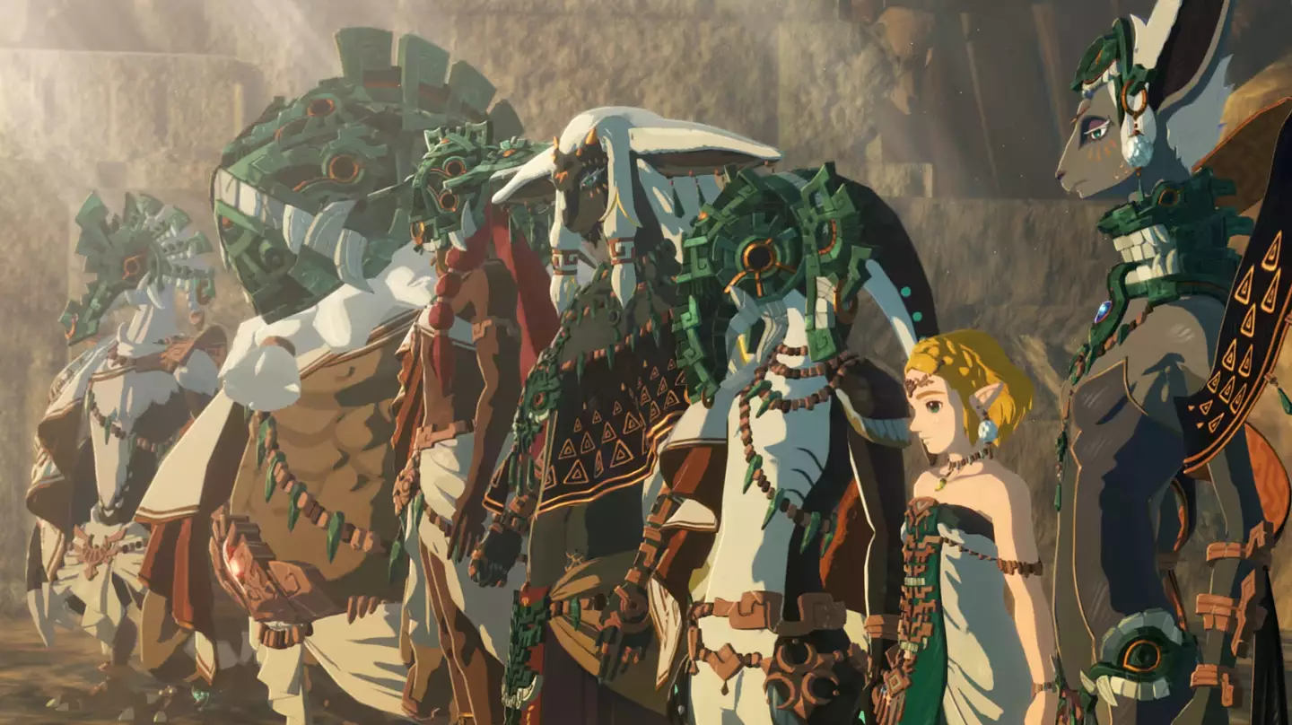 The Legend of Zelda Age of Imprisonment promo image of the whole squad, Nintendo