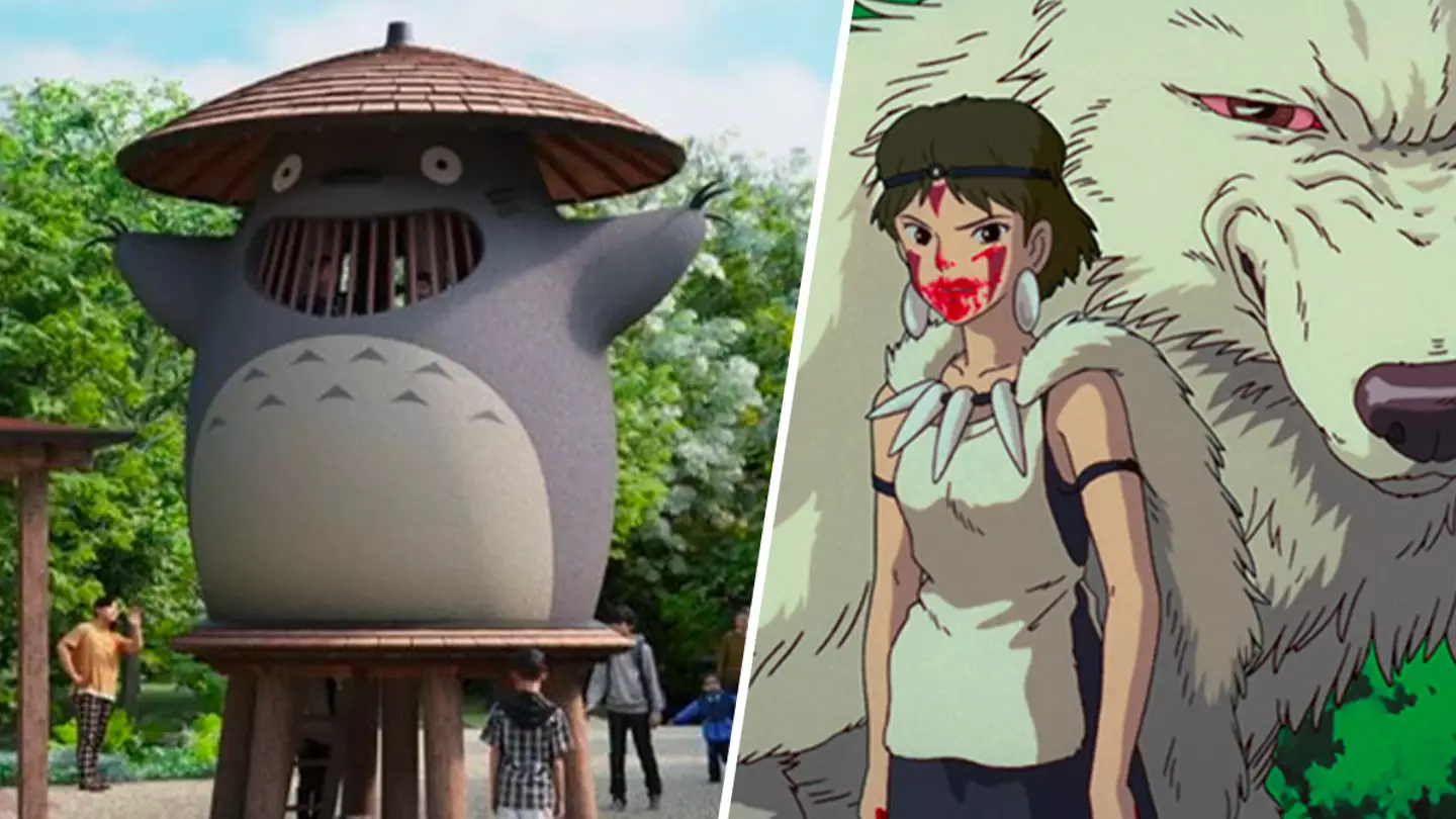 Studio Ghibli theme park visitors asked not to fondle anime statue's breasts, please