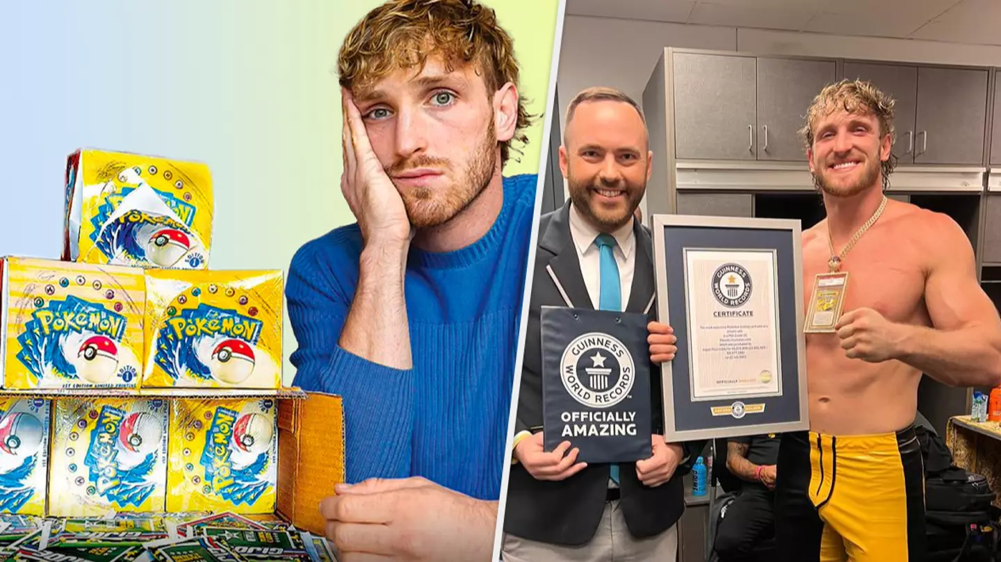 Logan Paul Awarded Guinness World Record For Ultra-Rare Pokémon Card