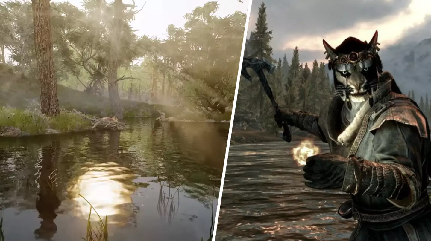 Skyrim gets stunning next-gen graphics overhaul, looks like Elder Scrolls 6