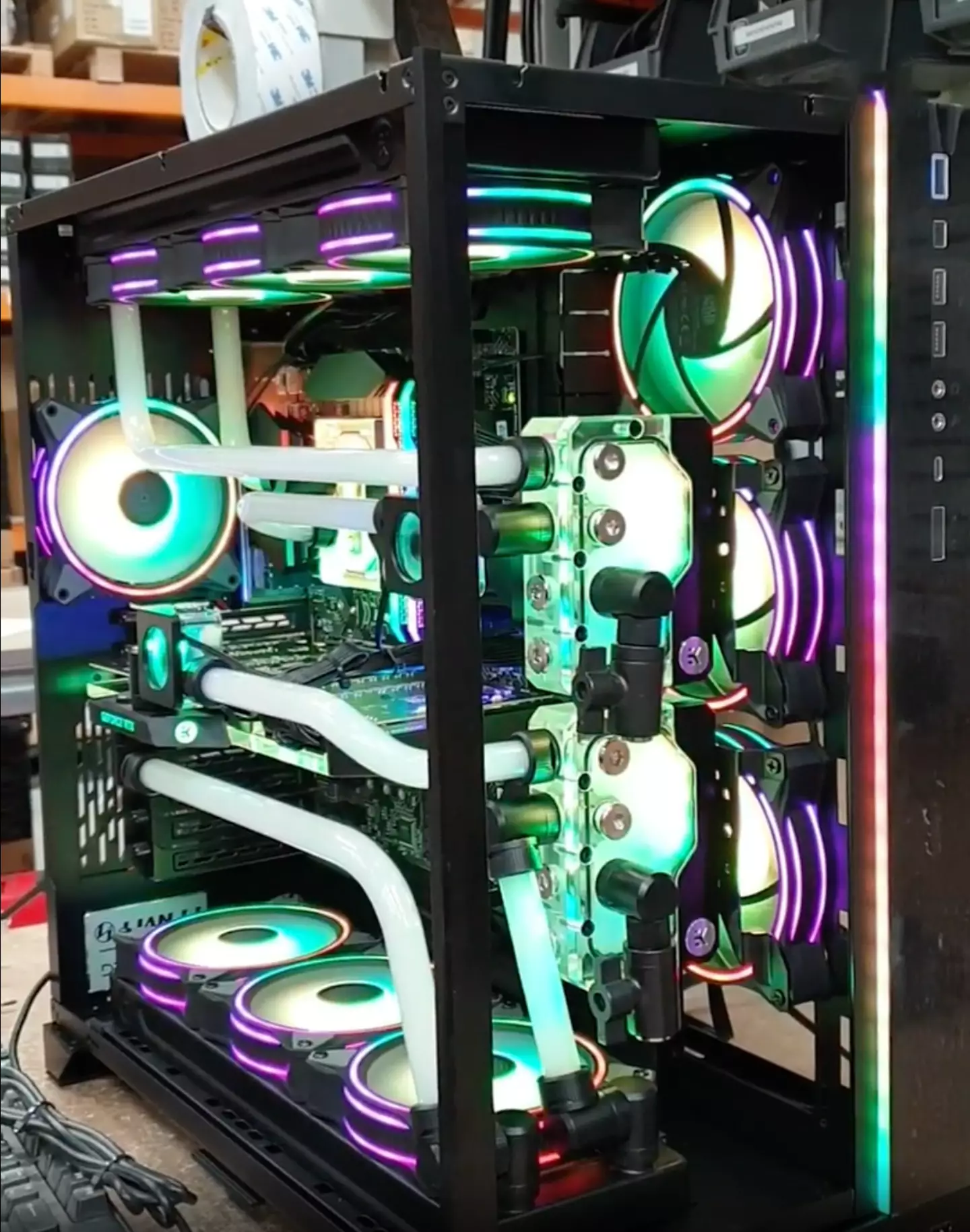 Dual Loop Hyper Liquid PC / Cyberpower PC