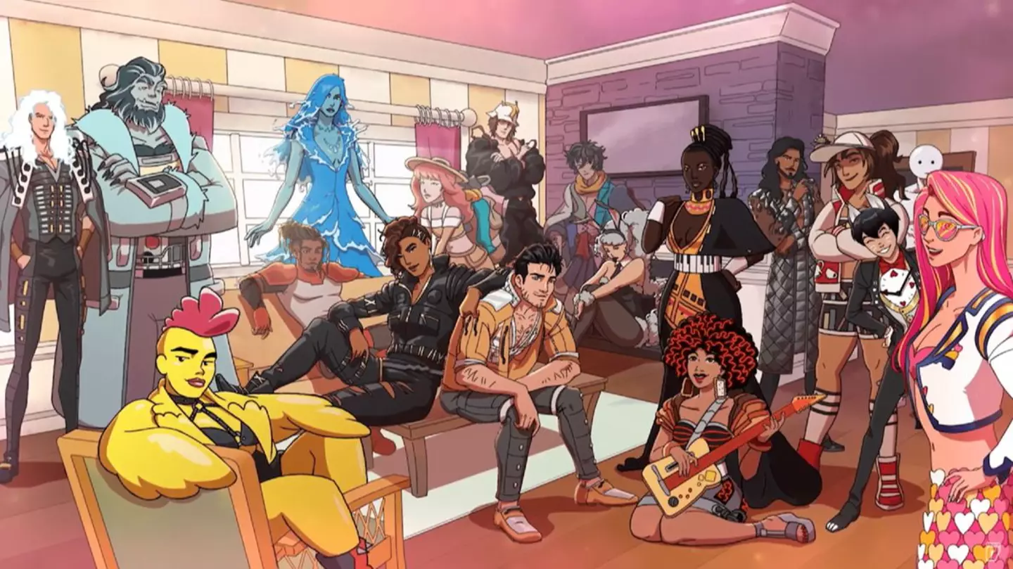 Date Everything is the most star-studded game I've ever seen