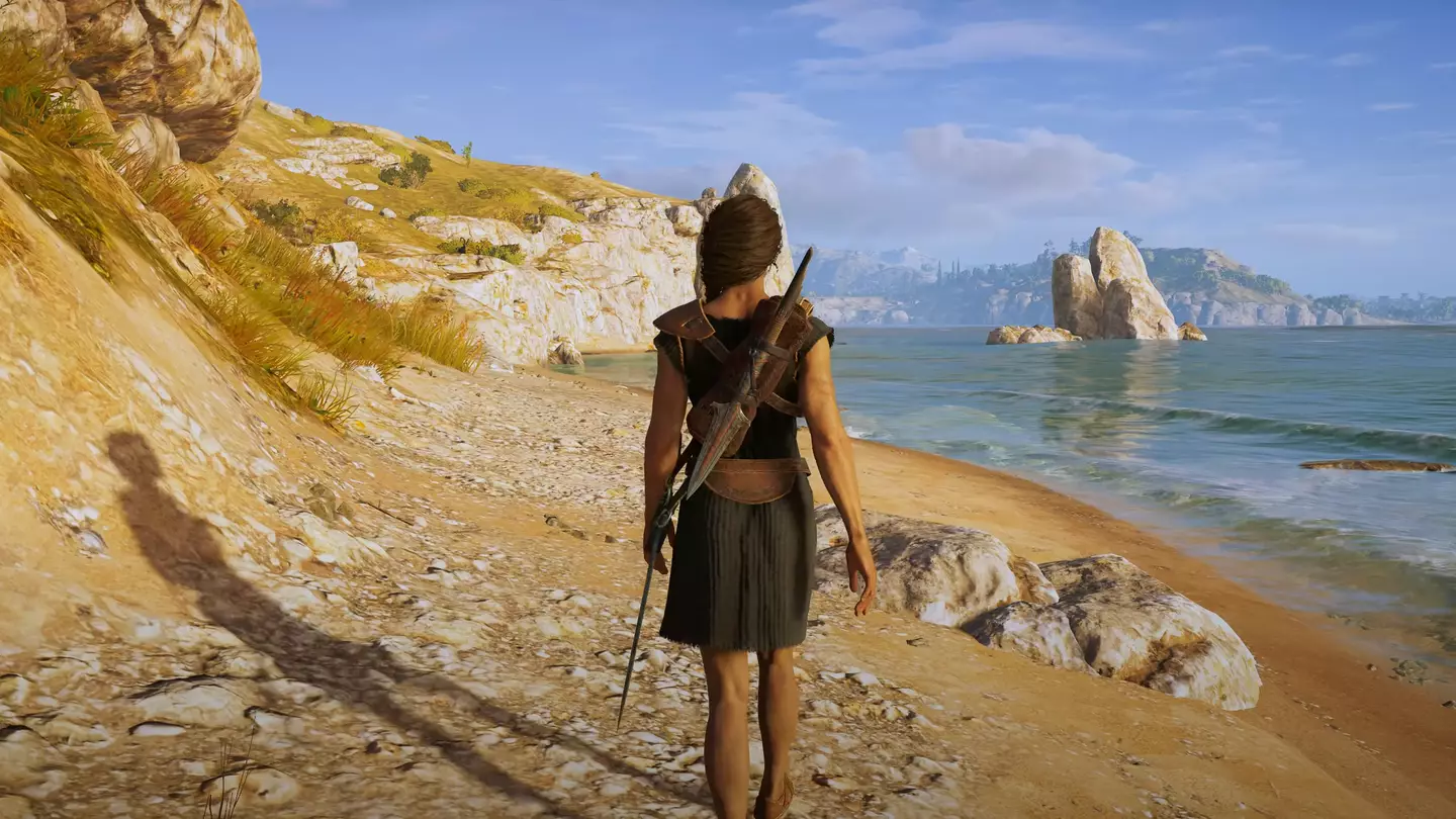 Assassin's Creed Odyssey Photorealistic Graphics Overhaul Looks Like a PS6 Game