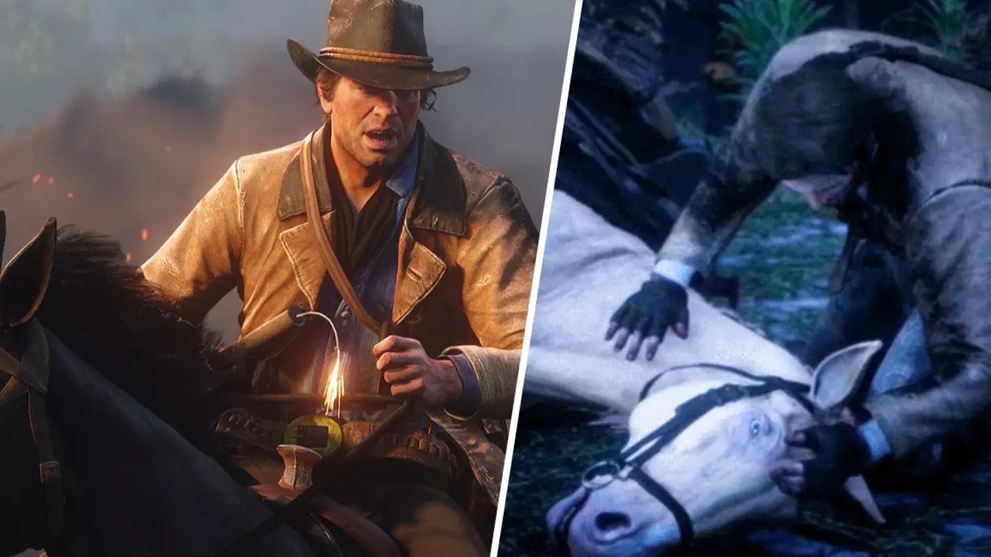 Arthur Morgan's horse voted gaming's saddest death, and fair enough tbh