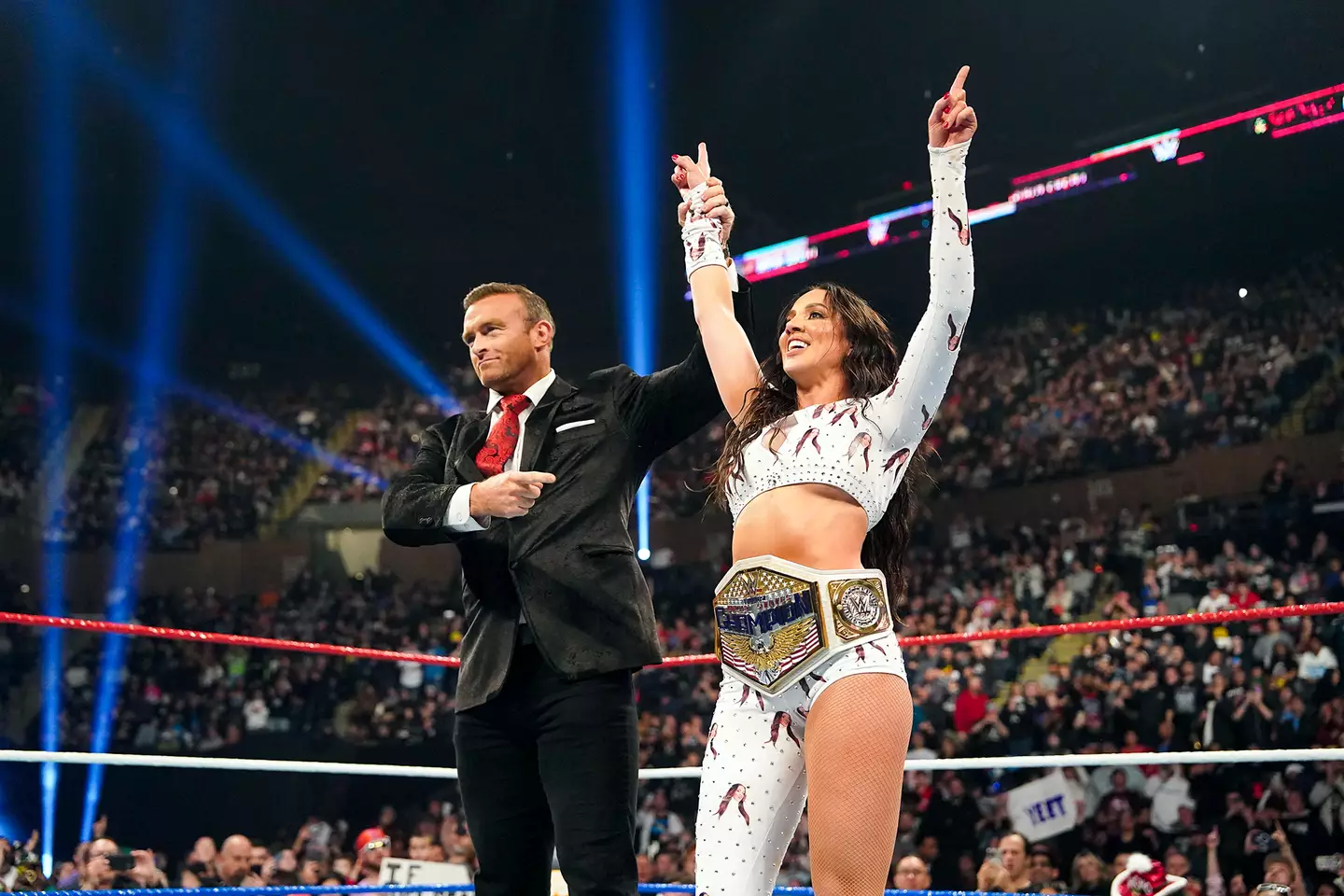 Chelsea Green becomes WWE United States Champion, WWE (via Getty Images)