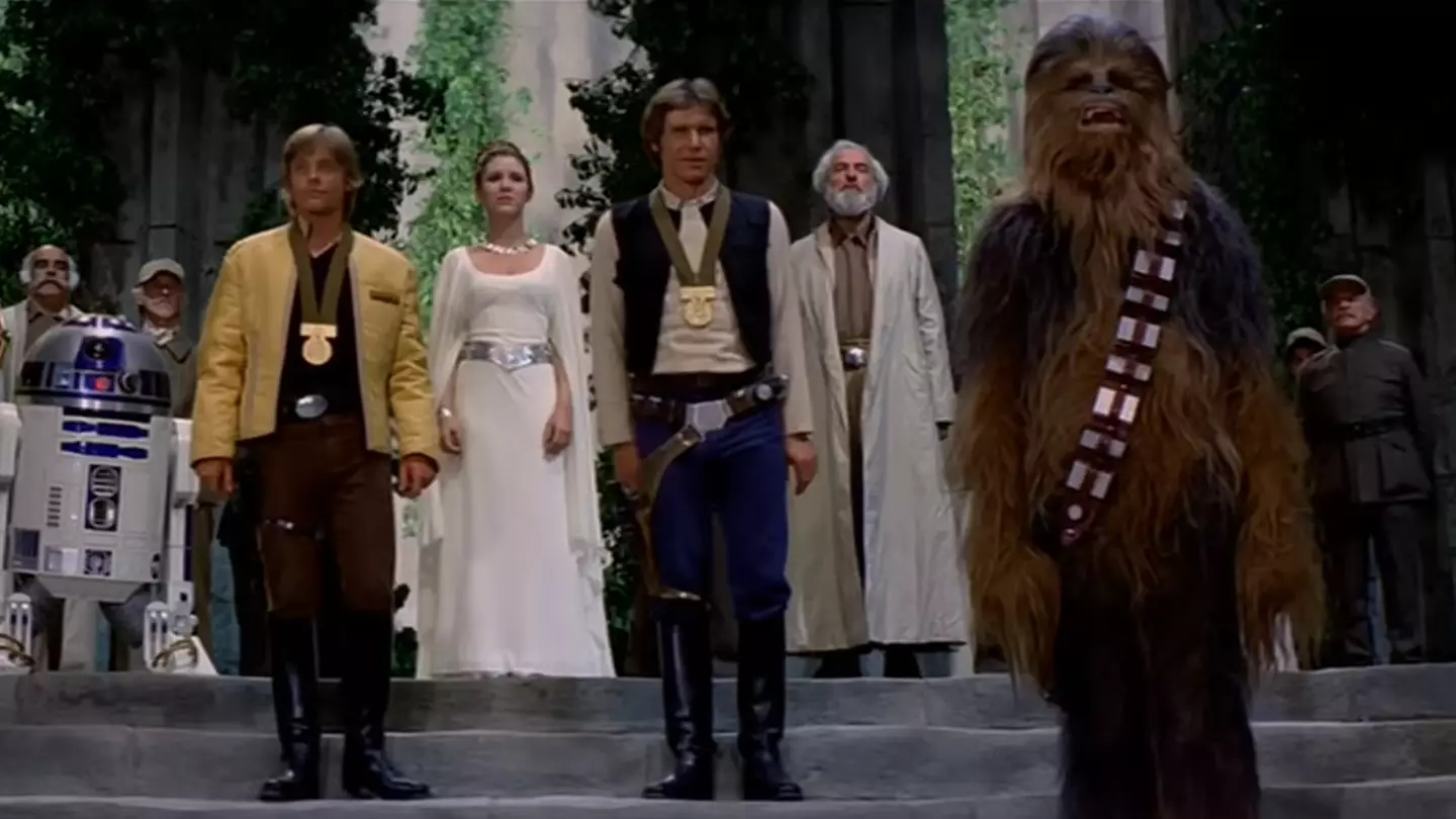 Star Wars fans torn over real reason Chewbacca didn't get a medal