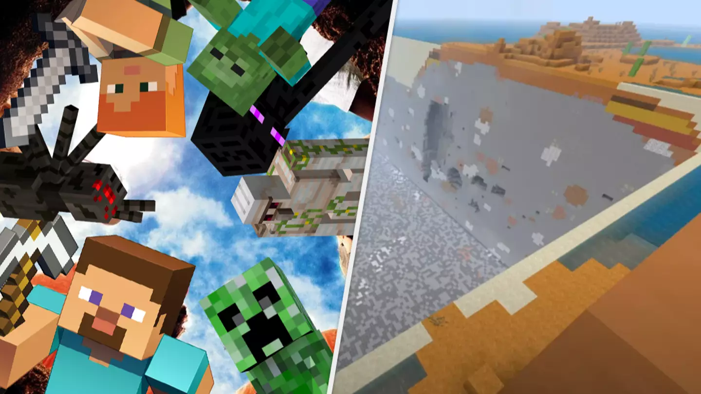 Minecraft Player Has Been Mining Entire World For Four Years, And He's Nearly Finished