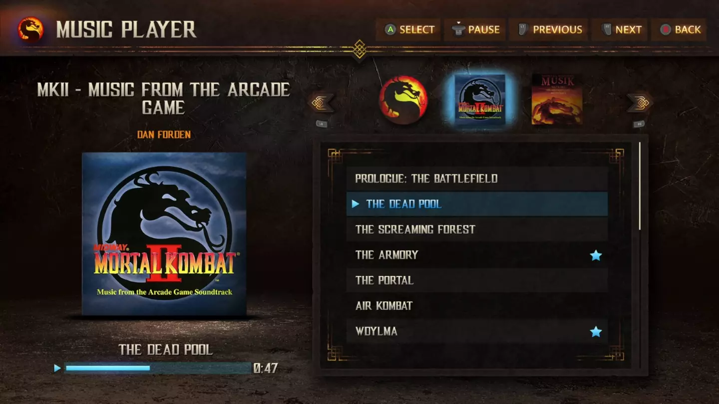 Some of the extra goodies on offer in Mortal Kombat: Legacy Kollection, Digital Eclipse