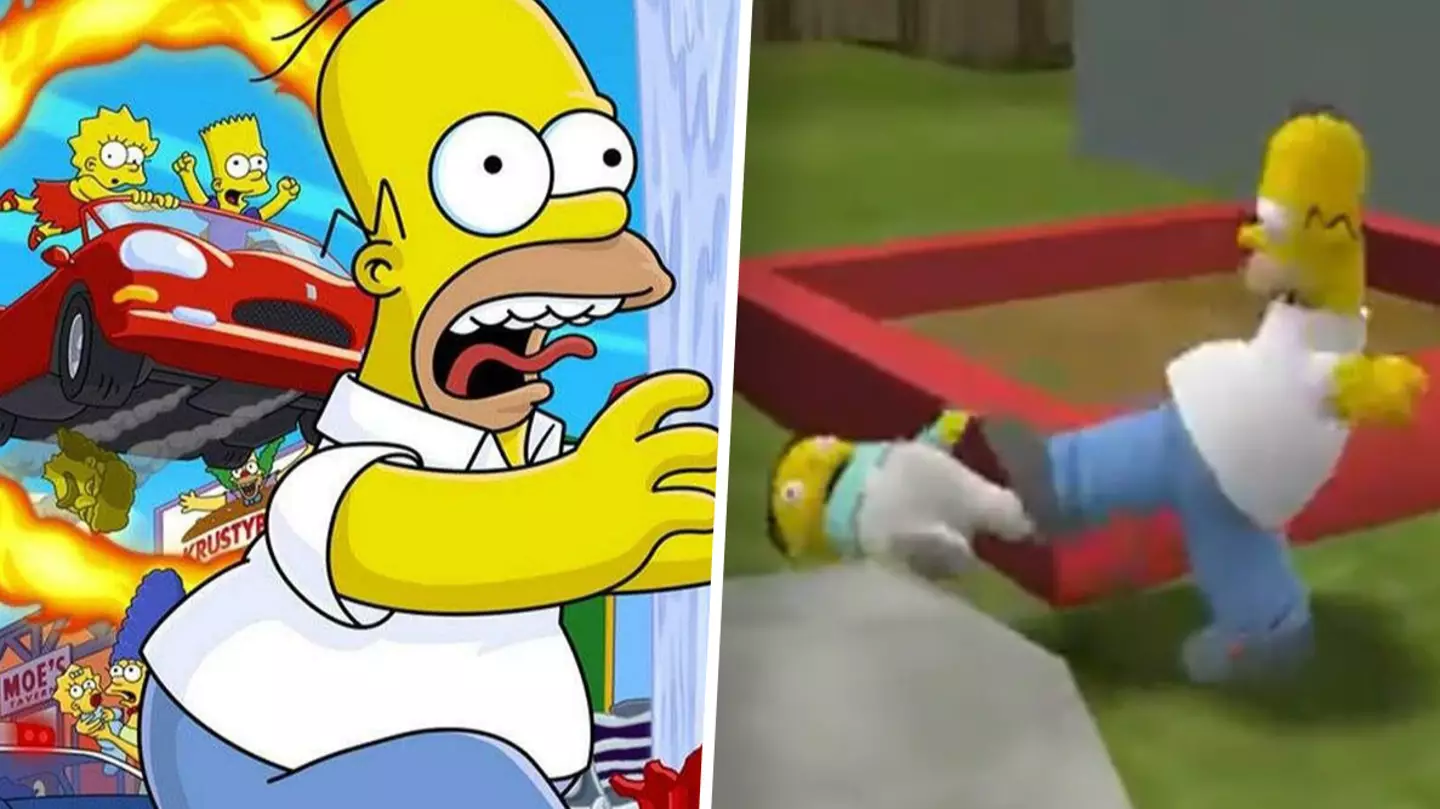 Simpsons Hit And Run hailed as 'best game ever' for letting us kick people