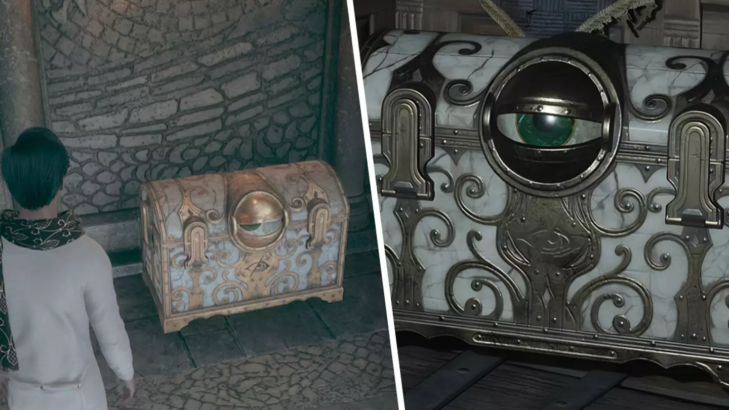 Hogwarts Legacy players feel bad for bullying the game's eyeball chests