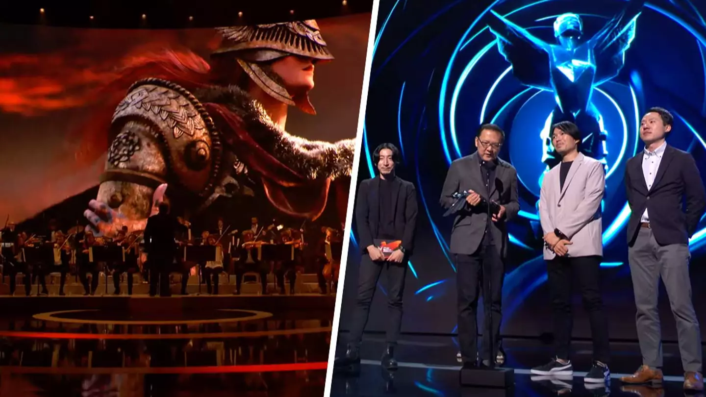 The Game Awards stage invader arrested for crashing Elden Ring's GOTY moment