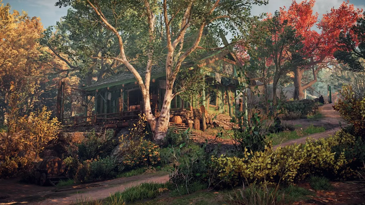 An image of the Enhanced Assassins Creed Valhalla reshader in action, Awesome Mods/Ubisoft