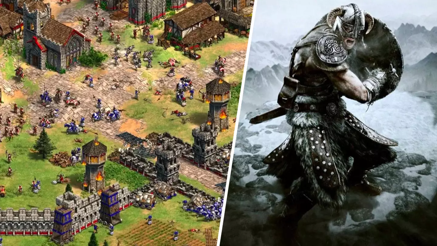 Skyrim fan rebuilds entire map in Age Of Empires 2