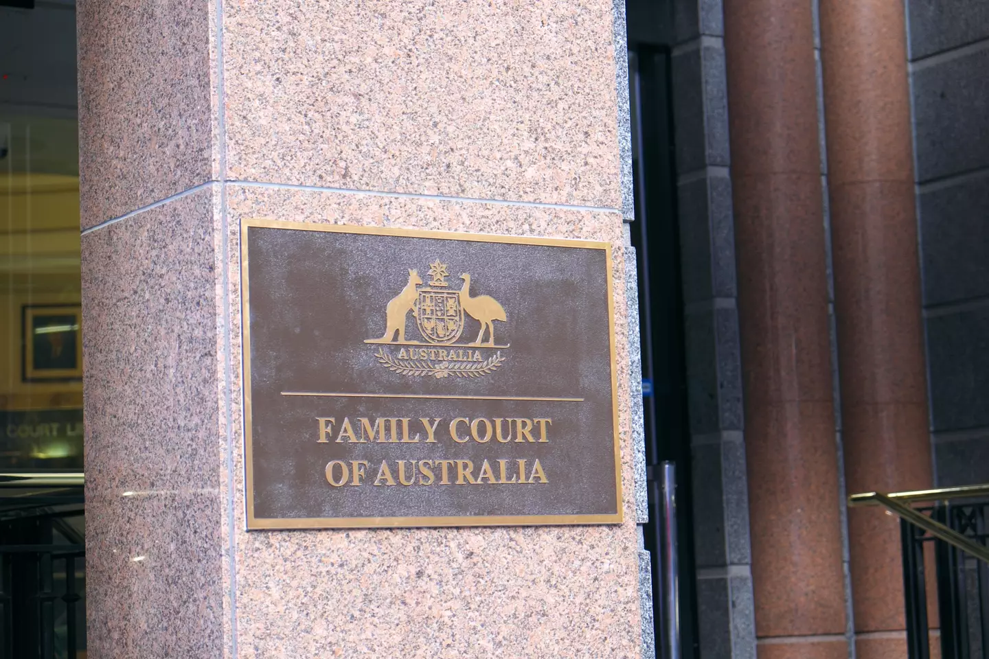A family court in Australia banned the dad from seeing his kids.