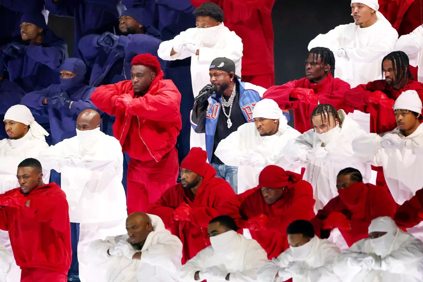 Kendrick Lamar performed 'Not Like Us' (Gregory Shamus/Getty Images)