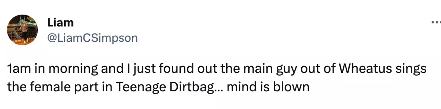 Fans were left shocked at the realisation.