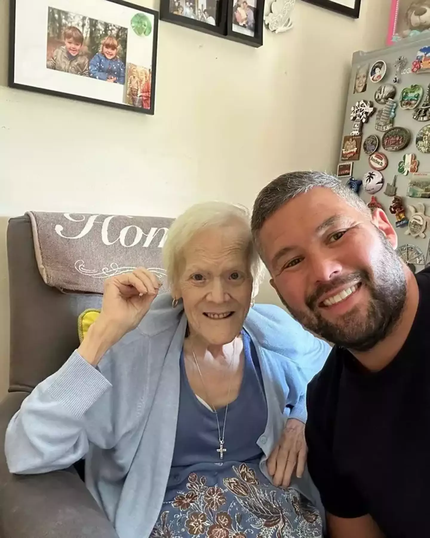 Bellew's grandmother Rose, who acted like a 'second mum' to him, died aged 97.