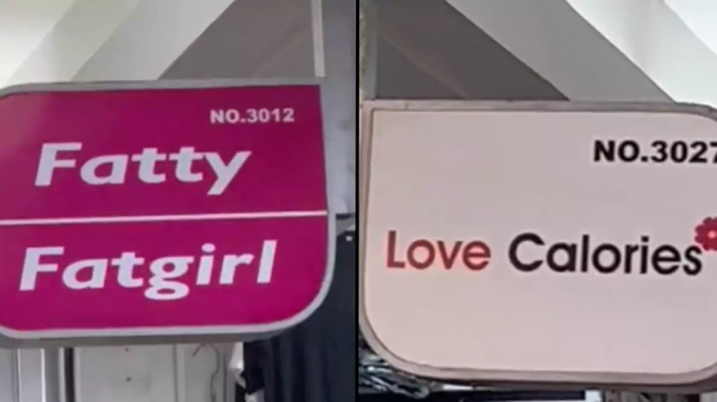 People shocked at 'savage' plus-sized shop names in Asia