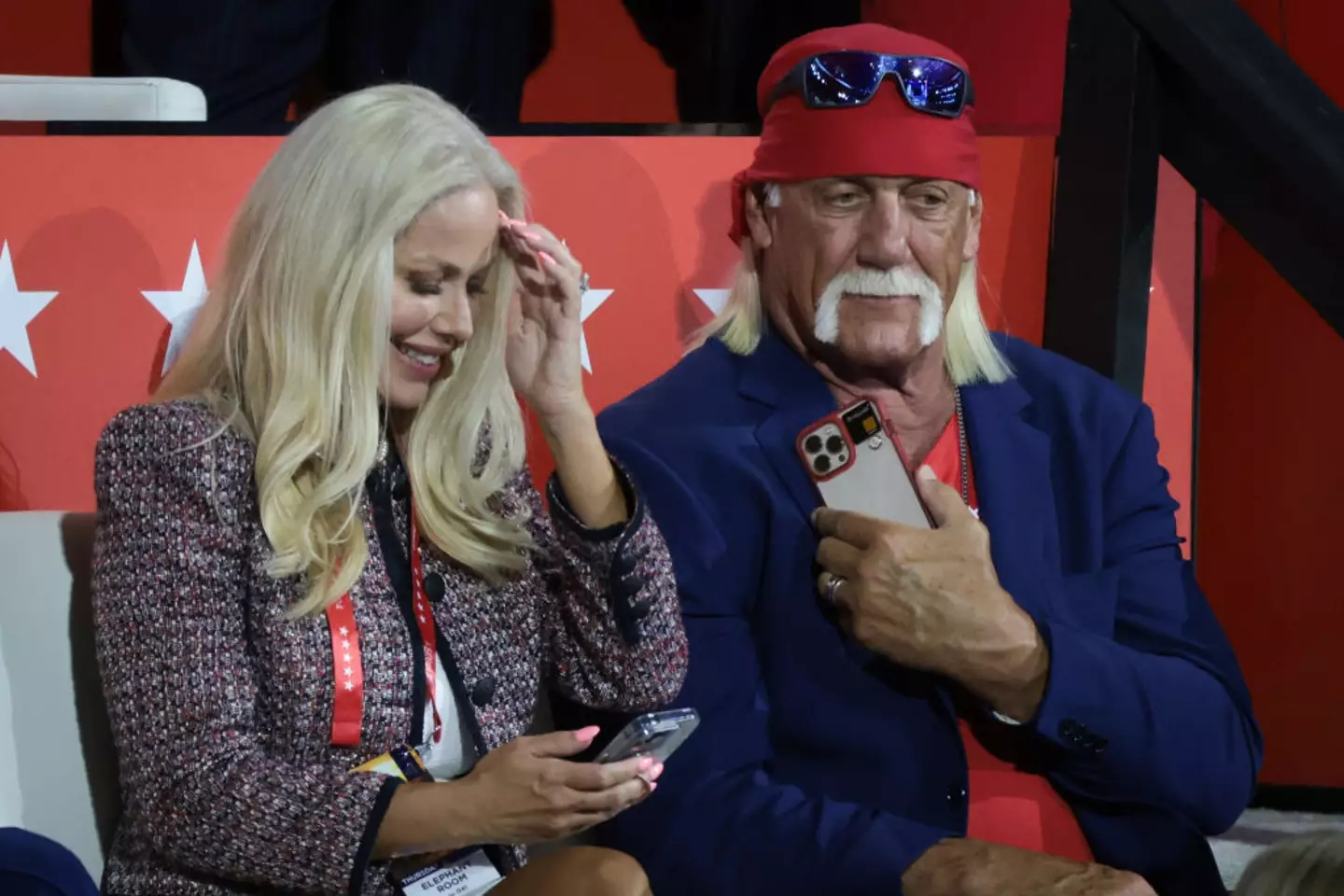 Hogan suffered a cardiac arrest on 24 July (Scott Olson/Getty Images)