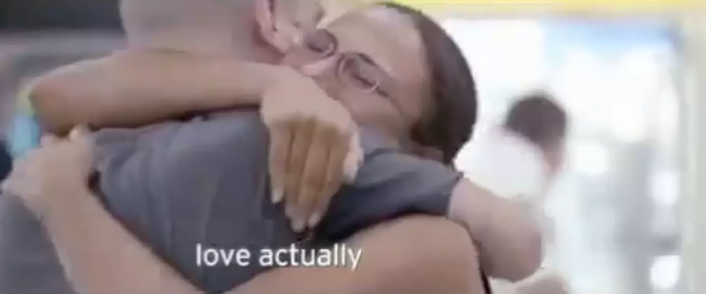 The truth behind the people in the Love Actually airport arrivals montage has been revealed.