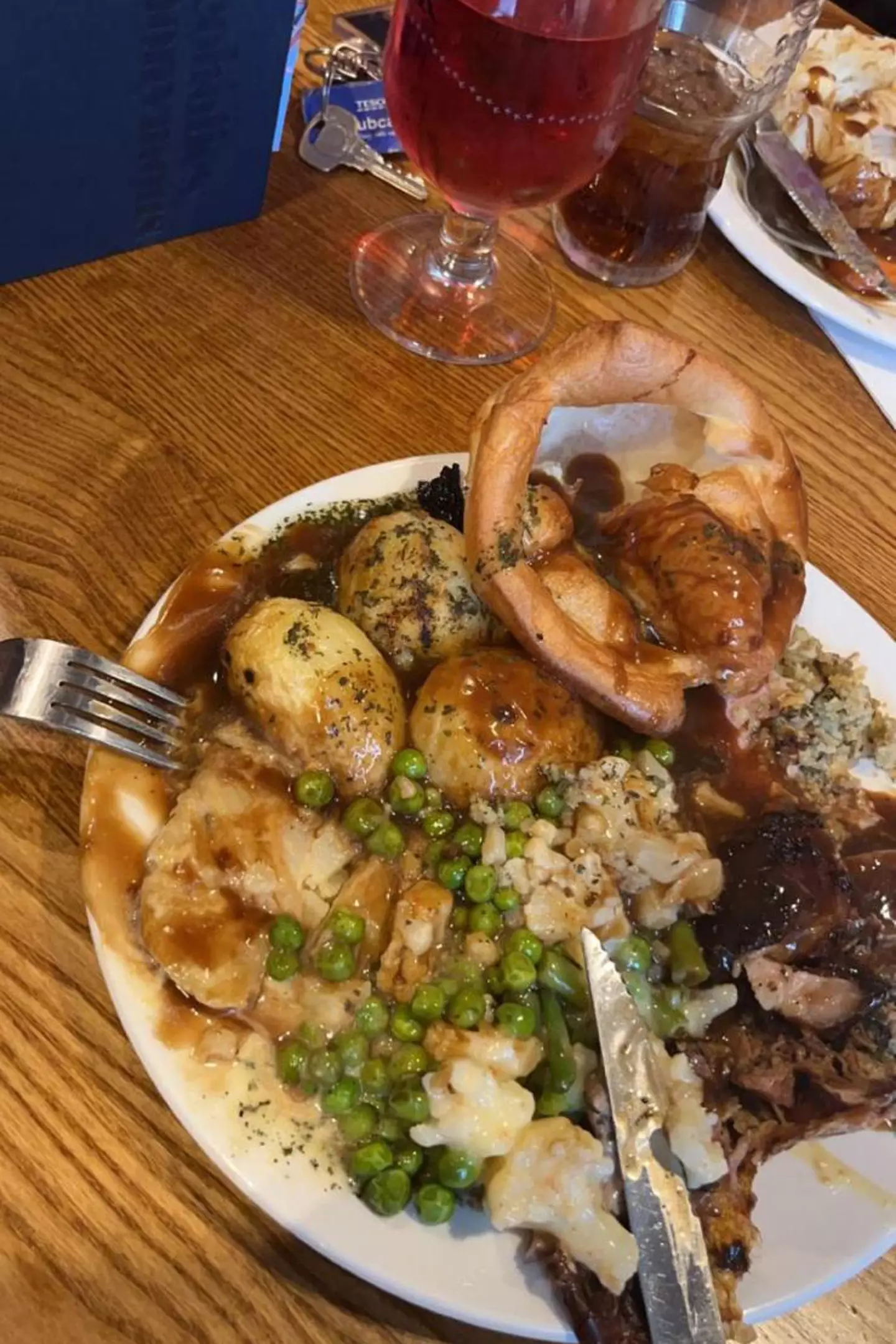 The Toby Carvery roast is a staple of British culture.