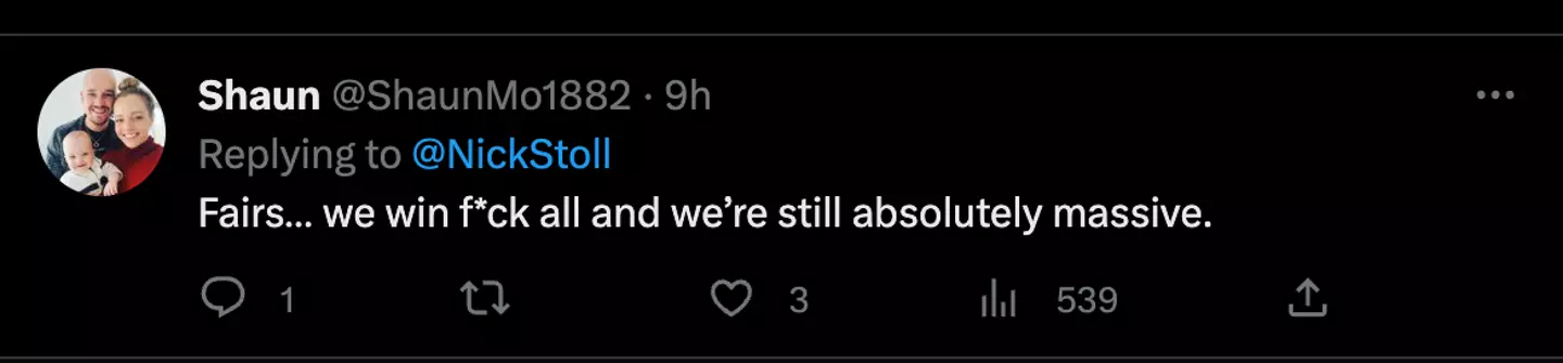 However, some Tottenham fans came to the club's defence.