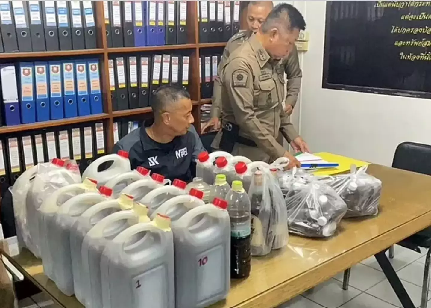 An investigation into the possible source of the chemicals is underway. (ViralPress)