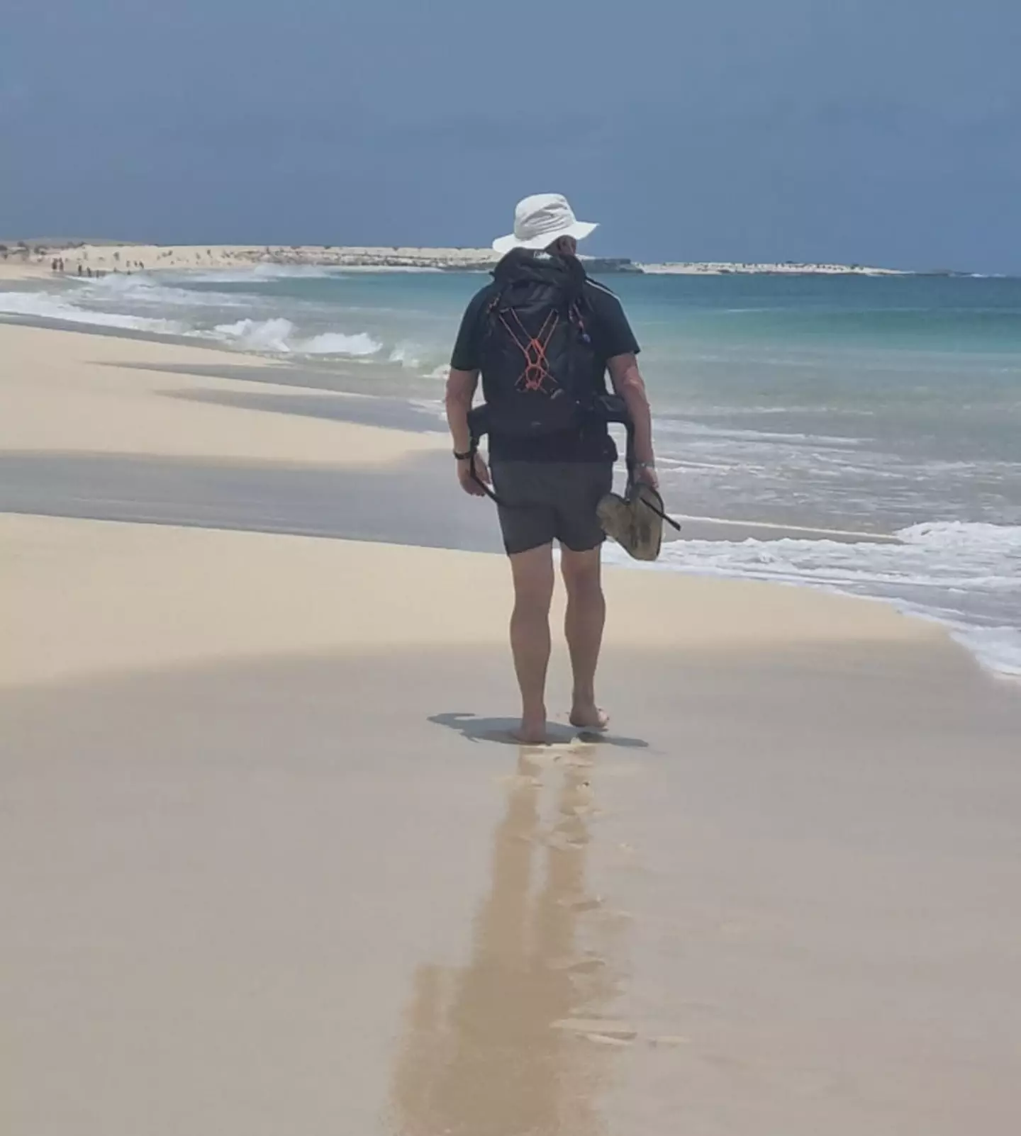 They'd walk each day to get away from the hotel.  (PA Real Life)