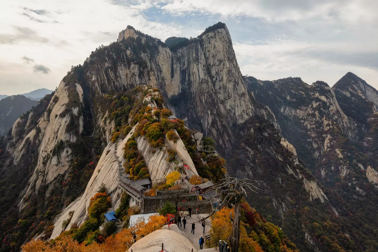 The Huaxian and Weinan regions were greatly impacted (Getty Stock Photo)