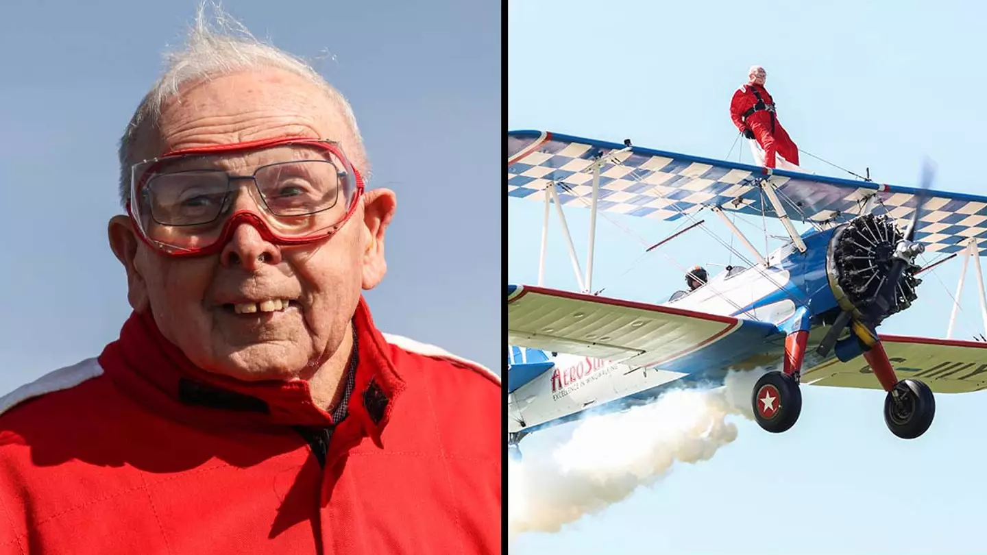 Great-Grandfather Becomes The World’s Oldest Wing Walker