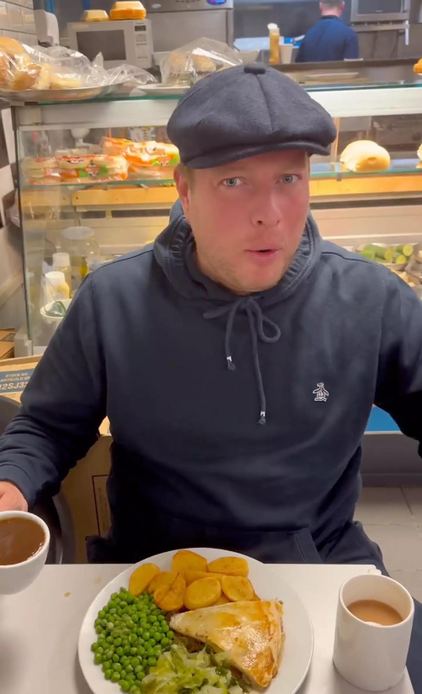 Another of Thomas' breakfasts.